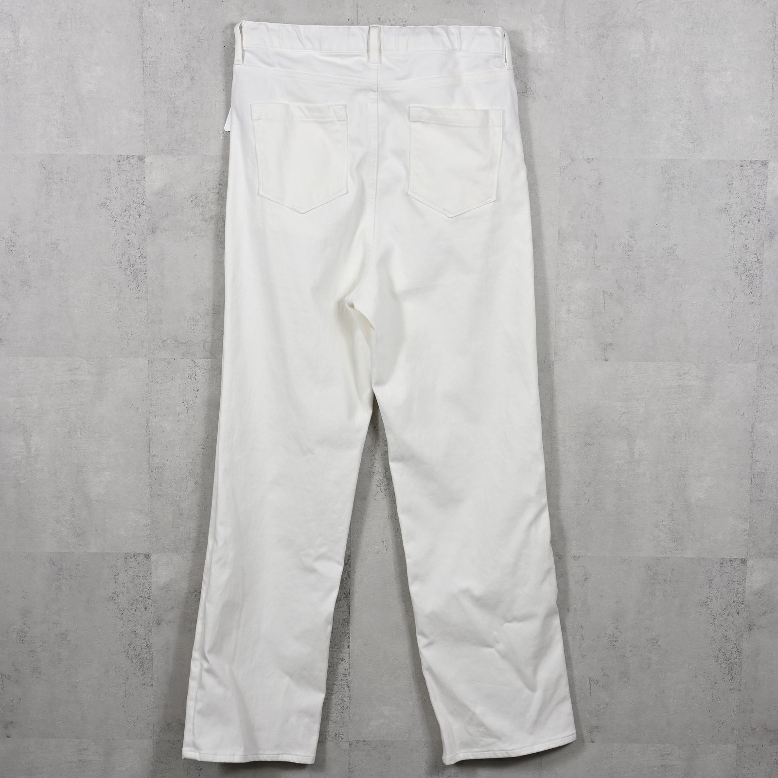 KING DENIM JERSEY / BASIC-ST-005 / デニムジャージバギーワイドパンツ / ホワイト (12月中旬入荷予定)