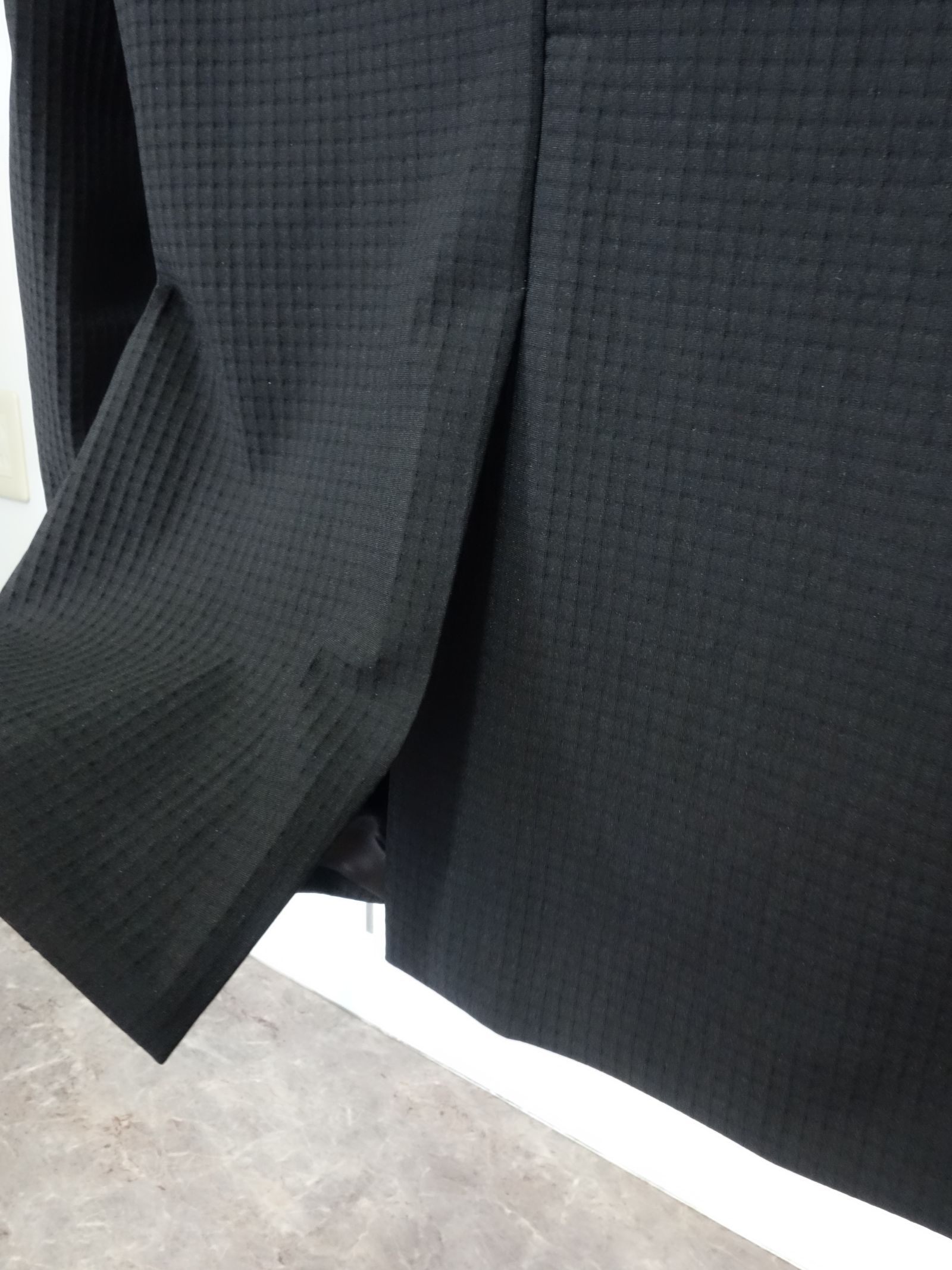 RIP ALBERT JACKET / RC25-JK-002 / リップルテーラードジャケット / ブラック
