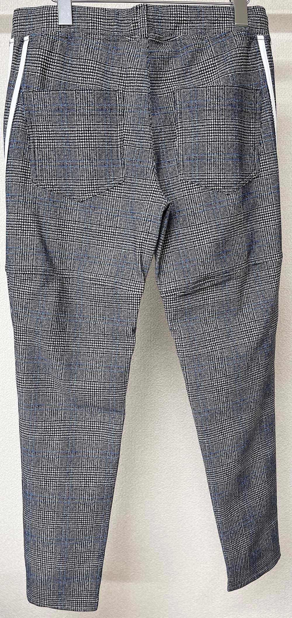 TYLER HEAT LINE PANTS / RC26-ST-026H / 裏起毛イージーラインパンツ / グレンチェックブルー