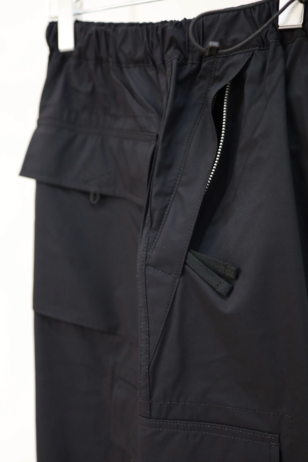 コムデギャルソンオム26SS ナイロンタフタ3層パンツ(HQ-P011-051)BLACK☆2月6日(金)発売！