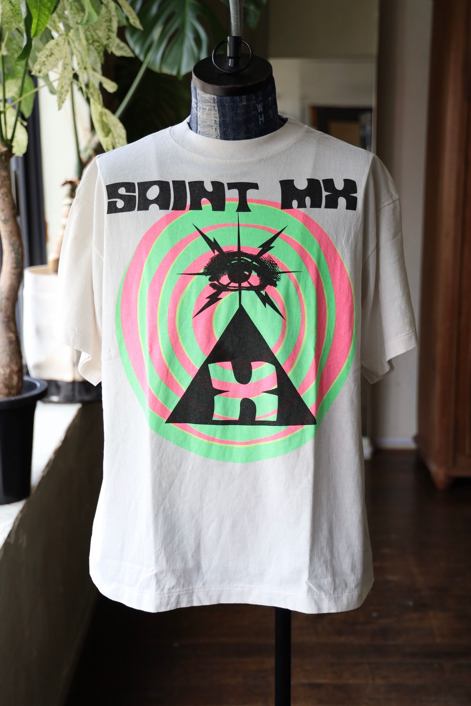 セントマイケル Tシャツ SAINT MX SS TEE(SM-HR8-0000-018)WHITE