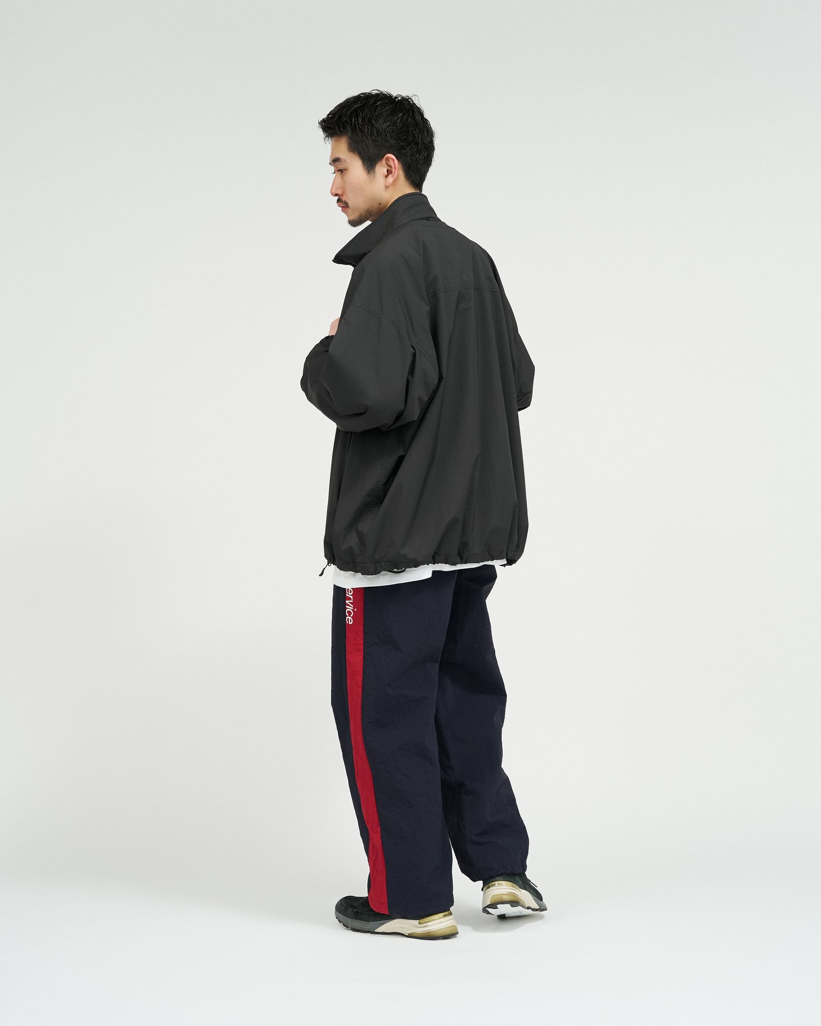 フレッシュサービス NYLON CANVAS SAILING PANTS (FSC261-40255)NAVY x RED★2月14日(土)発売