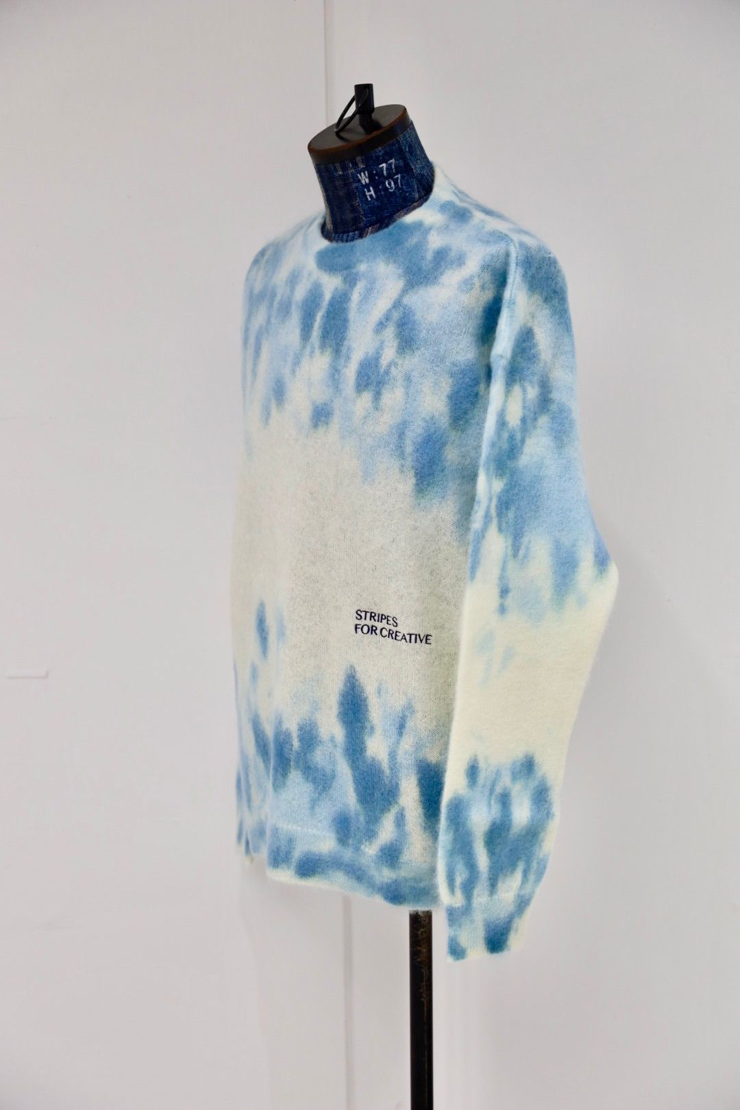 S.F.C 25FW エスエフシー DYED MOHAIR CREW (SFCFW25KN03)Natural,Blue,Mint