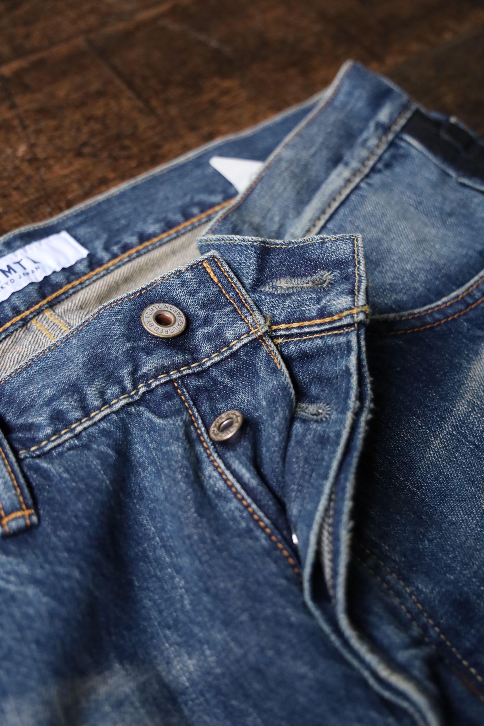 ファンダメンタル デニムパンツ CLASSIC STRAIGHT DENIM CS125 (FA25/MG125)INDIGO