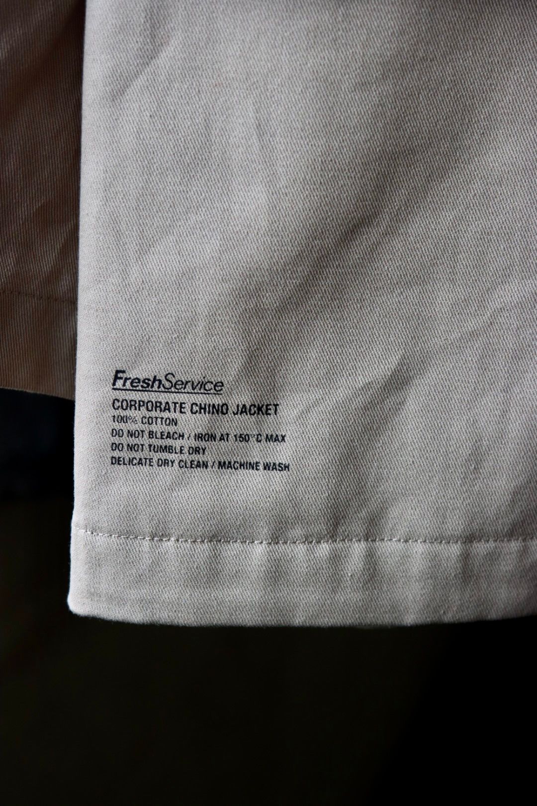 FreshService - フレッシュサービス CORPORATE CHINO JACKET