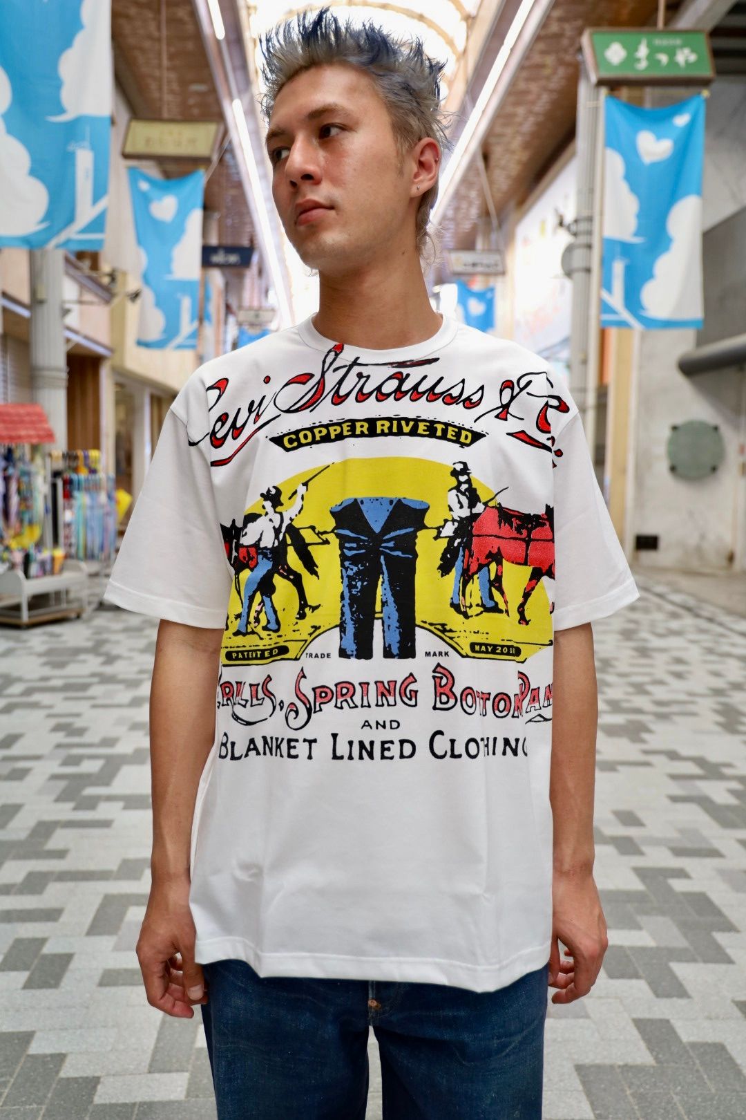 eYe JUNYA WATANABE MAN Levi'sWネーム プリントTシャツ 5月14日(金)
