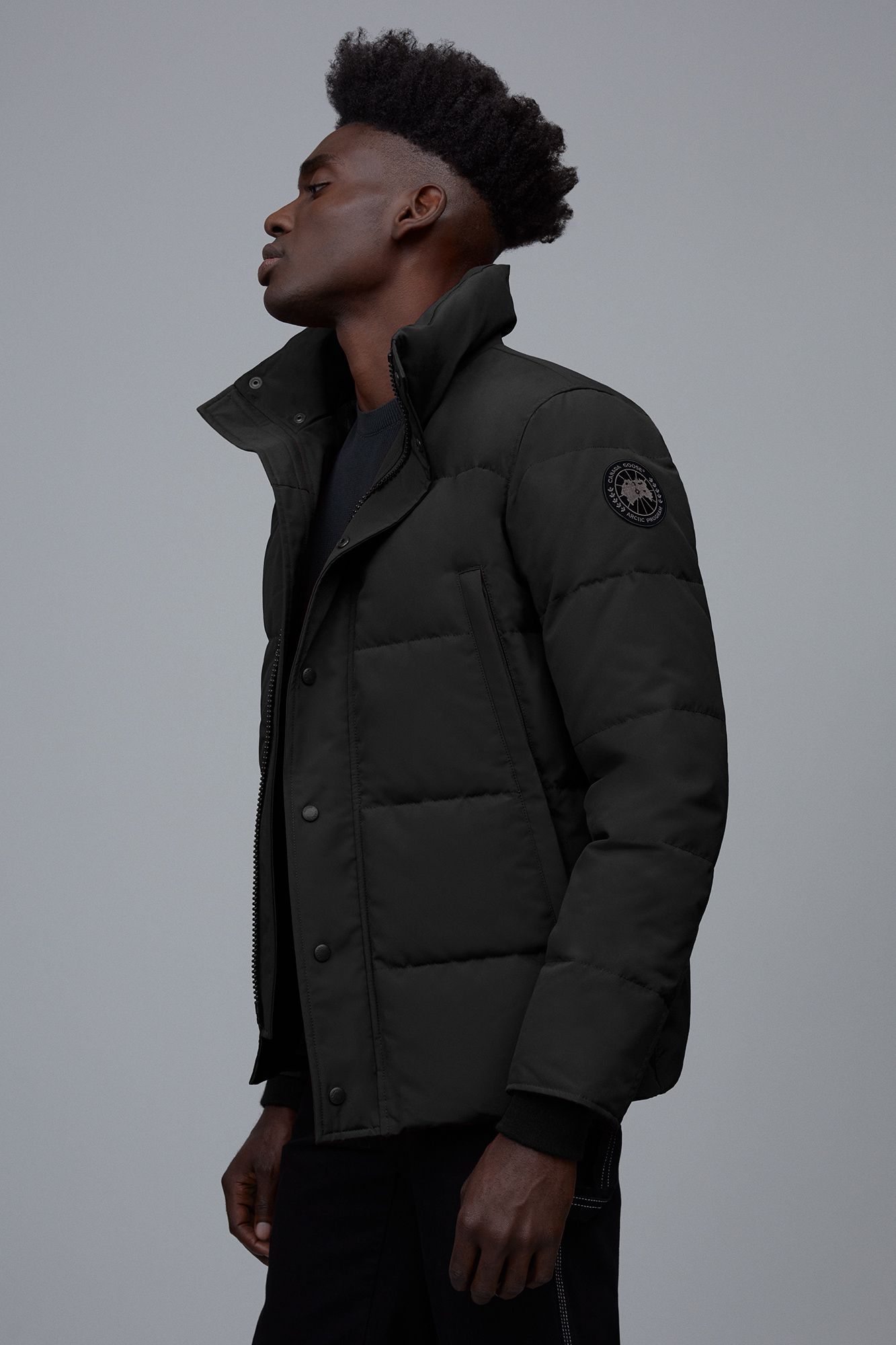 低価 CANADA GOOSE - カナダグース ブラックレーベル ウィンダム