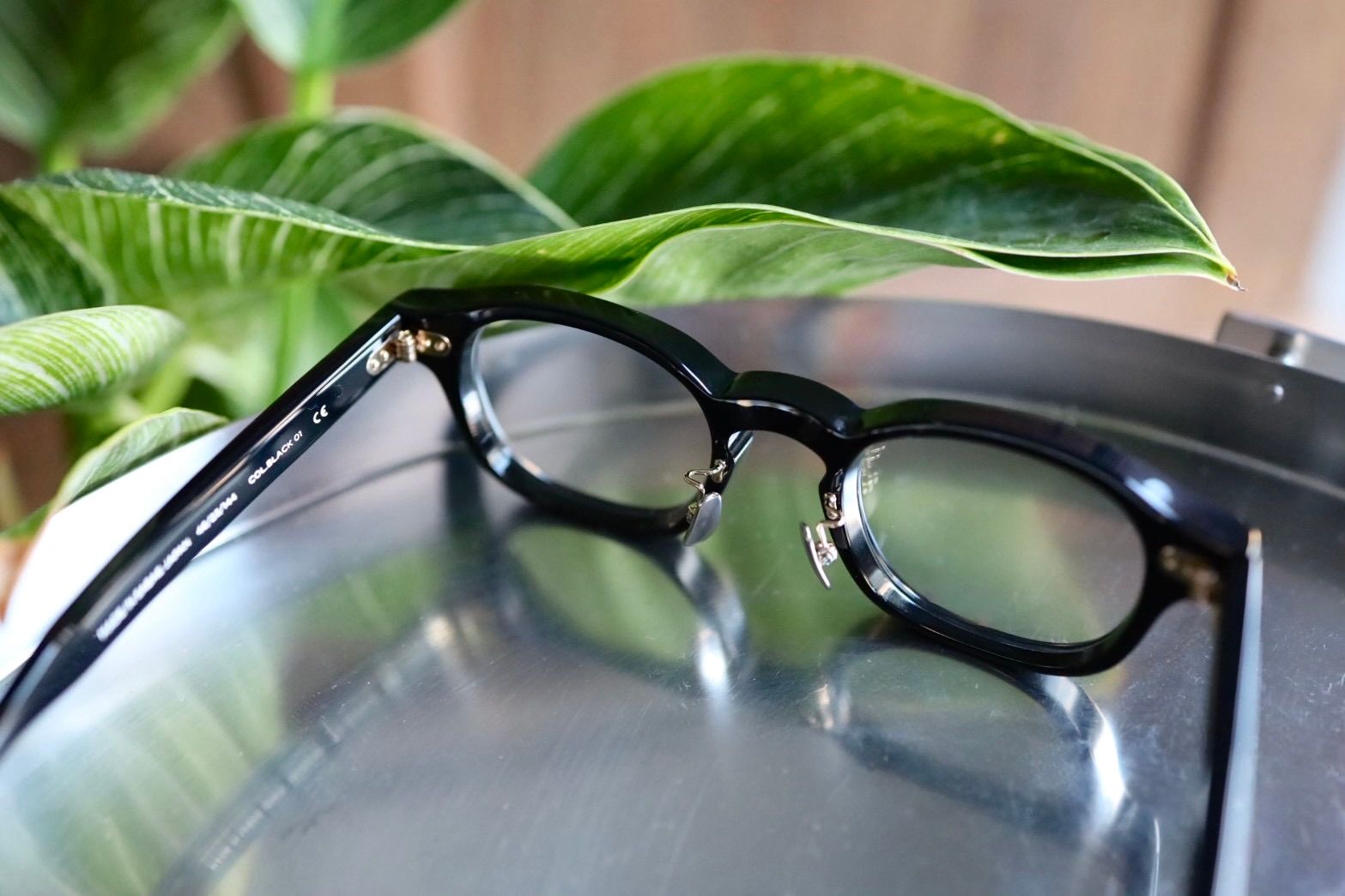 ノチノオプティカル "NOCHINO FR" #2.GLOSS BLACK × GREY GREEN to D.GREY (調光モデル)☆11月22日(土)再入荷！