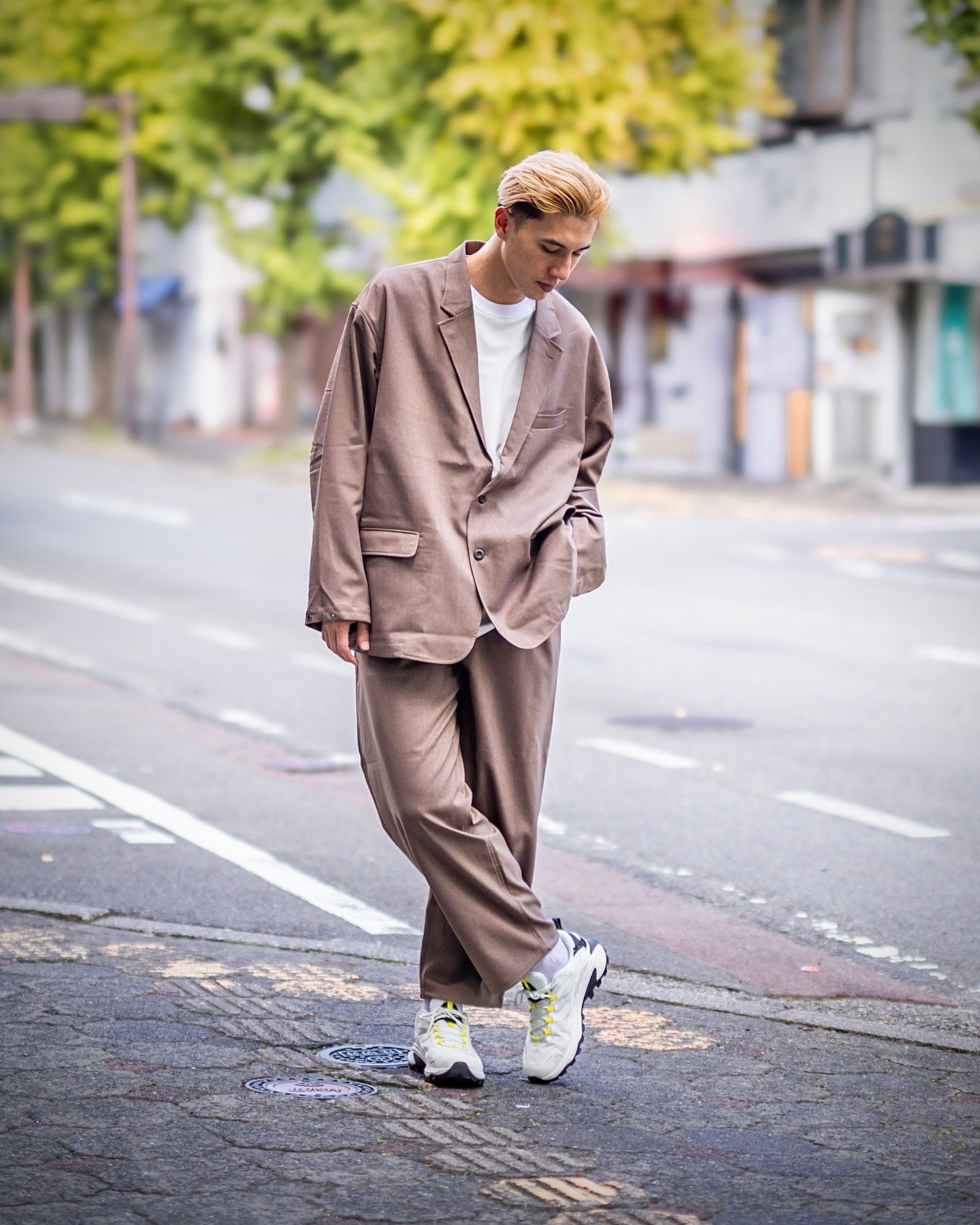 FreshService WOOLY TWILL JACKET(Brown)9月28日(土)新作初売