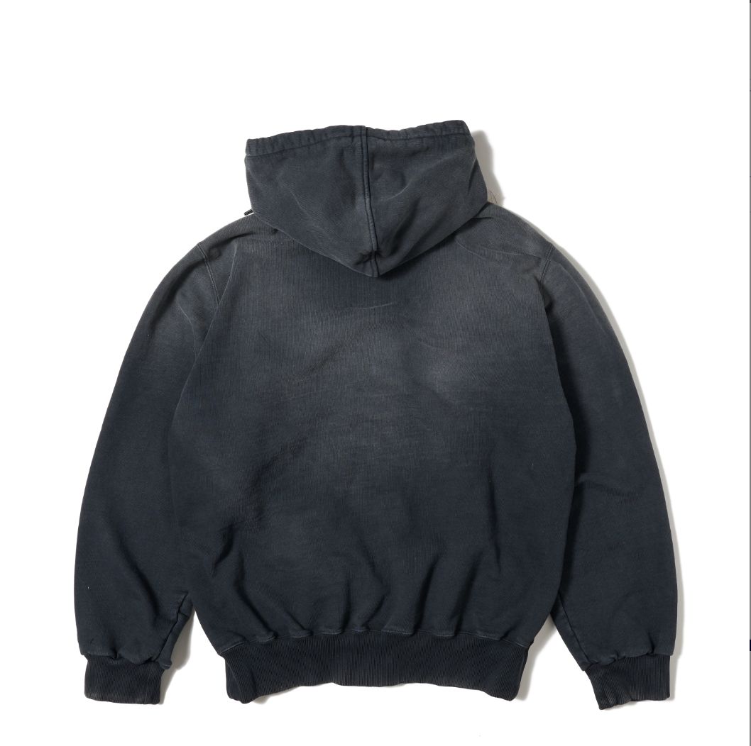 doublet 25AW EMBROIDERED CHAIN ZIP-UP HOODIE (25AW43CS405) GREY