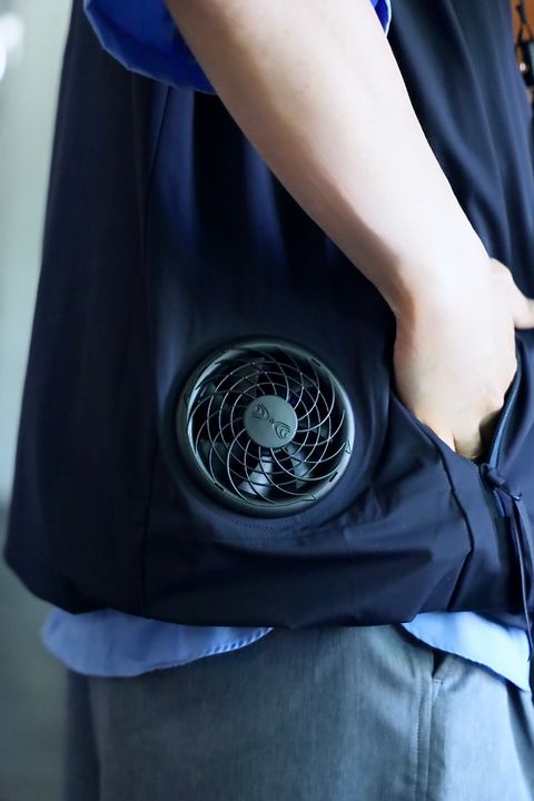 FreshService フレッシュサービス 26SS 空調服®︎ × FreshService "AIR COOLING VEST_Ver.2.0"スタイル