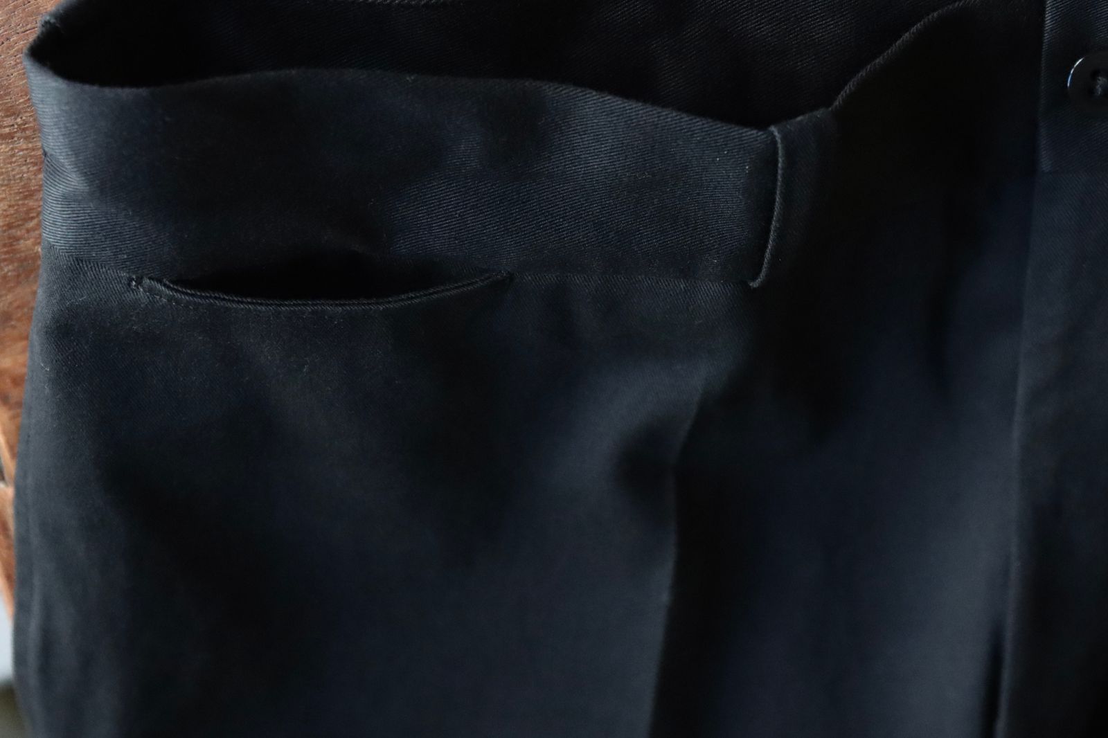 ブラームスルーツストック 25FW 2046D Chino Pants(bROOTS24F20F25)Black