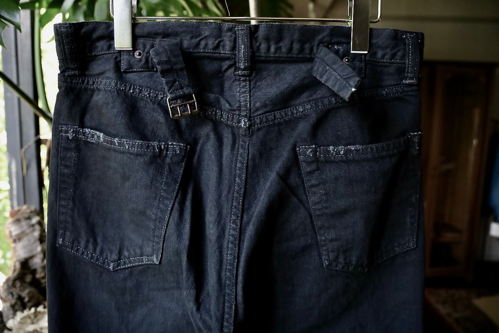 A.PRESSE - アプレッセ No.37 Washed Wide Denim Pants(24AAP-04