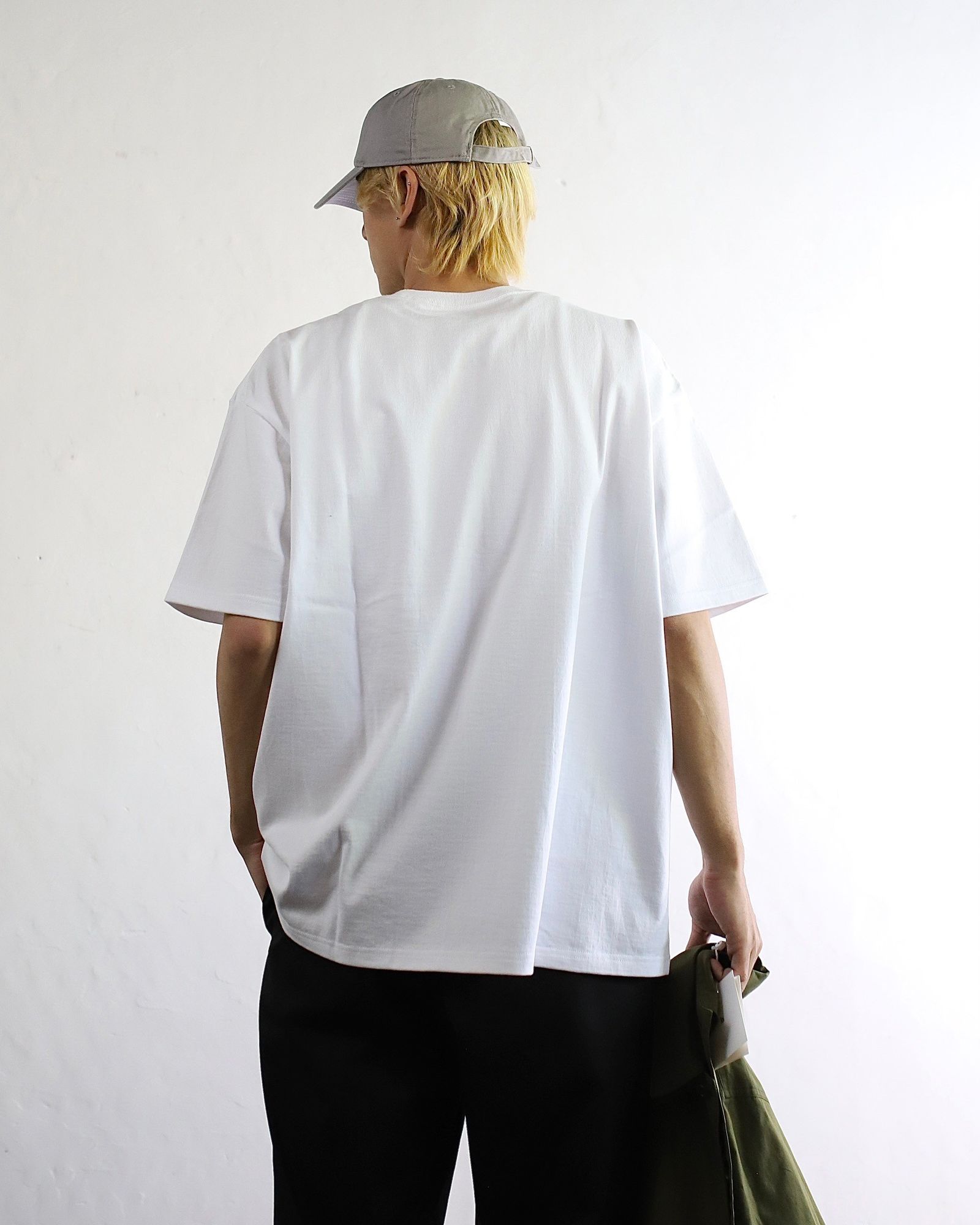グラフペーパー 24SS Heavy Weight S/S Oversized Tee style 2024.5.10