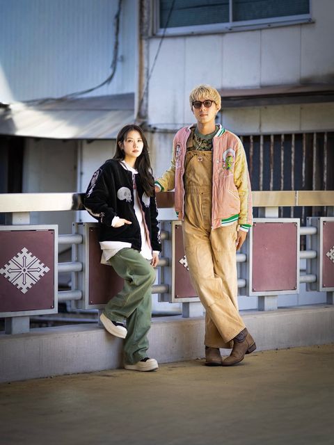 mononoke・made REVERSIBLE SKA JAMBER MARK STYLE