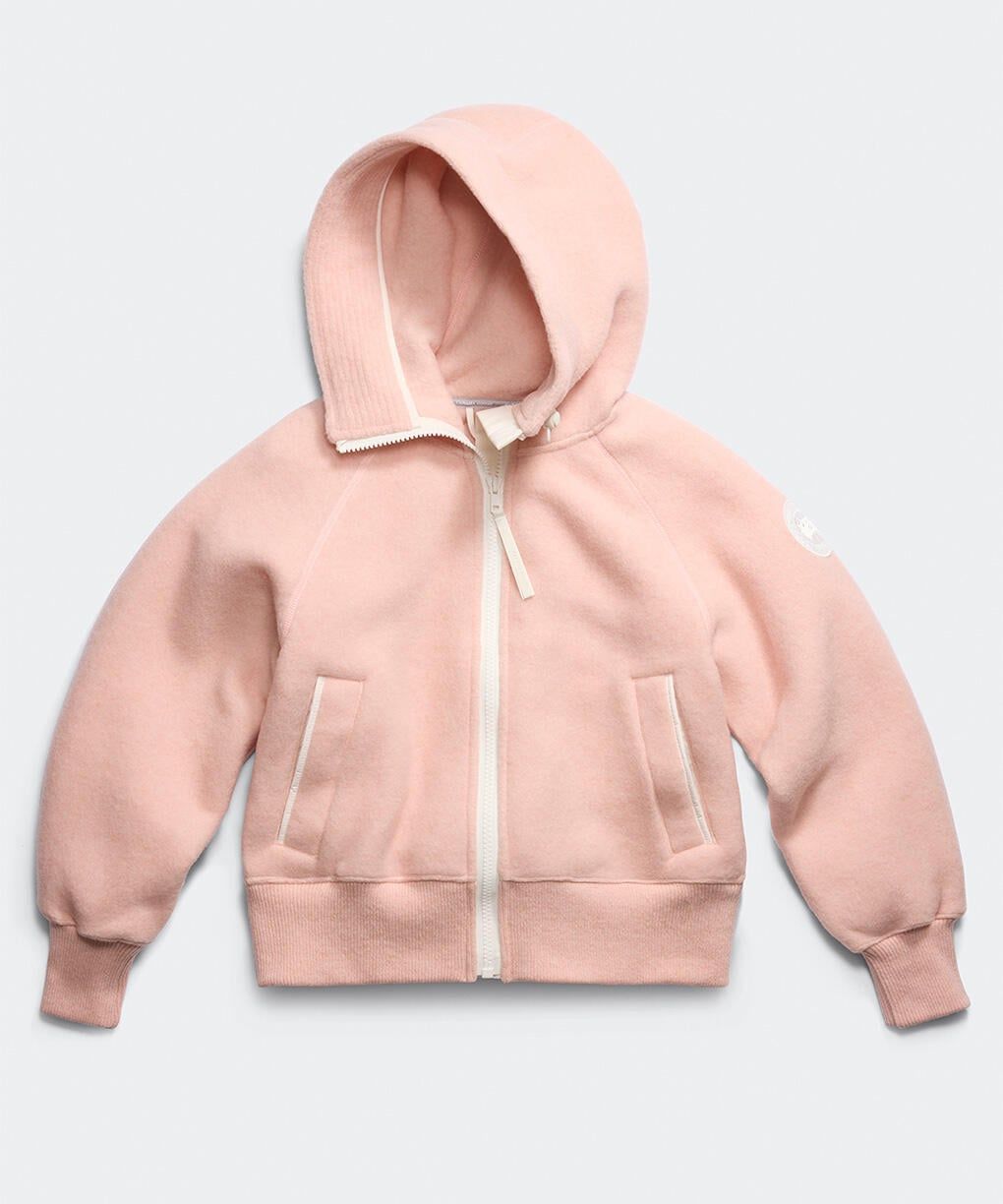 カナダグース レディース Chilliwack Fleece Bomber White Label(7102WW)Vintage Rose☆新作発売！