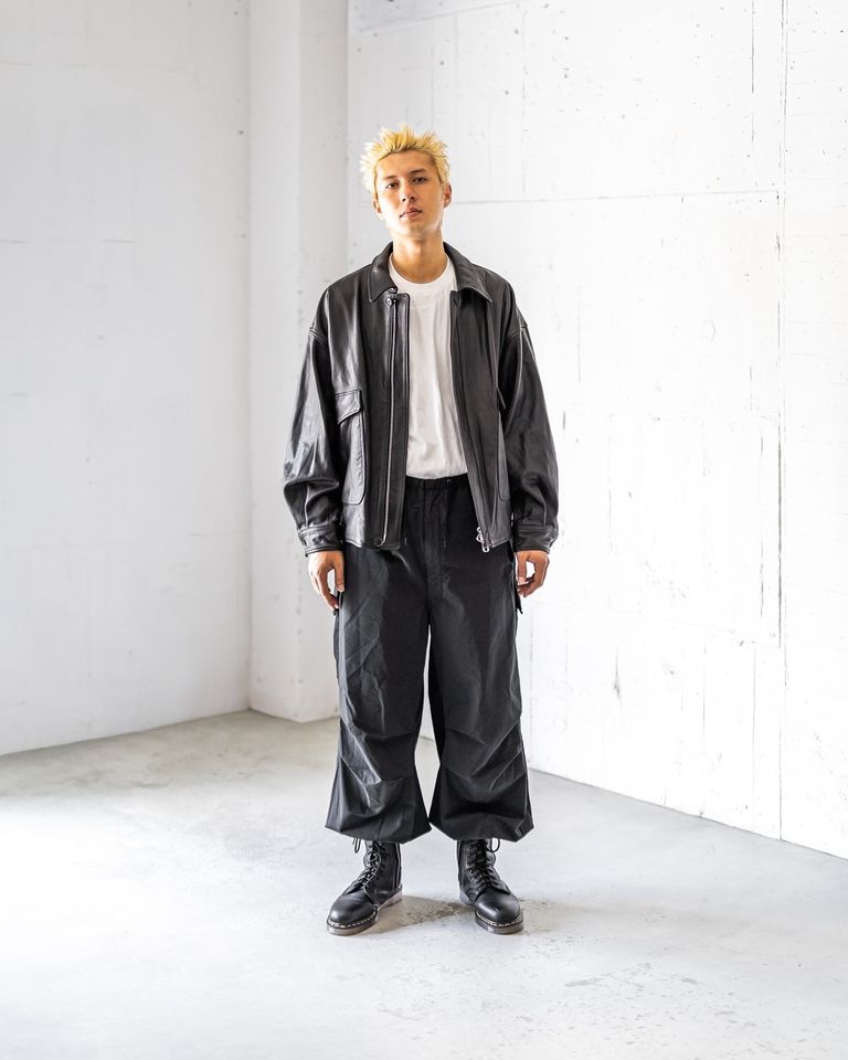 YOKE LEATHER FLIGHT JACKET 新作発売！