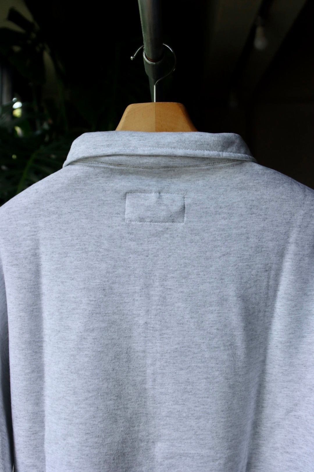 セダンオールパーパスFW23 Arch Logo Quarter Zip Sweatshirt (SD23F-CT03)Ash