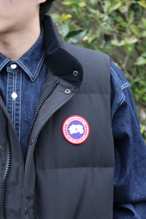 CANADA GOOSE  FREE STYLE CREW VEST"BLACK"style.2020.12.27.