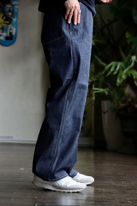 A.PRESSE 23SSデニム Military Denim Trousers(23SAP-04-07H)INDIGOスタイル | 3110