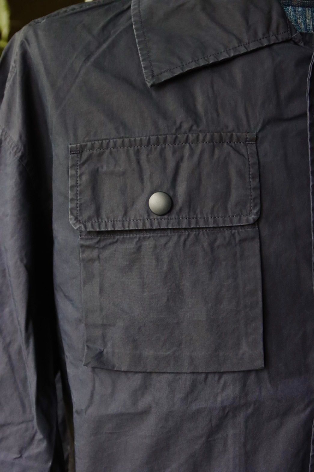 フレッシュサービス WAXED POPLIN FISHING JACKET (FSC253-20117)NAVY