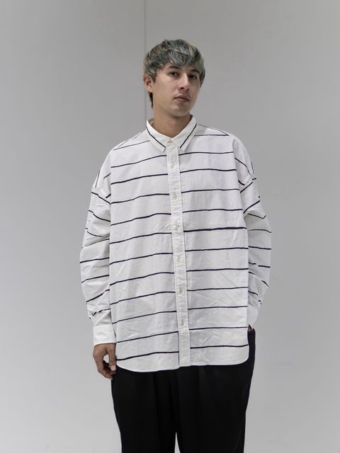 S.F.C 2026FW エスエフシー SIDE STRIPES NEL SHIRT(SFCFW26S03)White☆10月17日(土)発売！