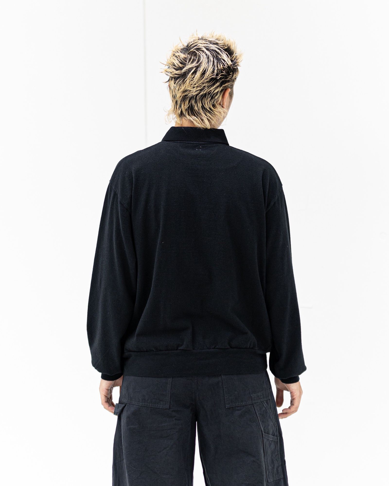 blurhms Co/Silk Nep Harf-Zip P/O MARKスタイル！
