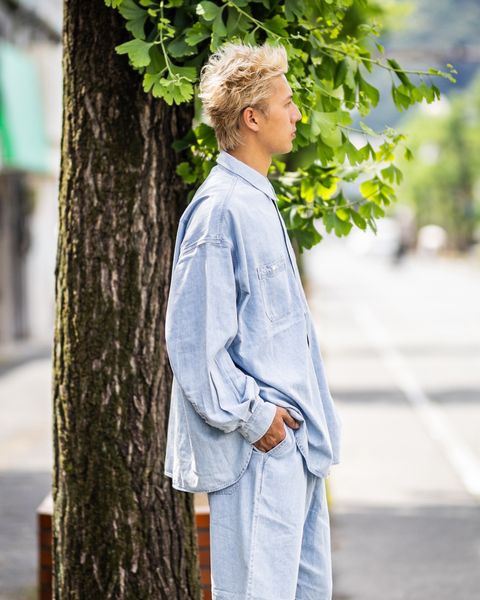 FreshService LIGHT DENIM L/S SHIRT(LIGHT FADE)☆新作発売！