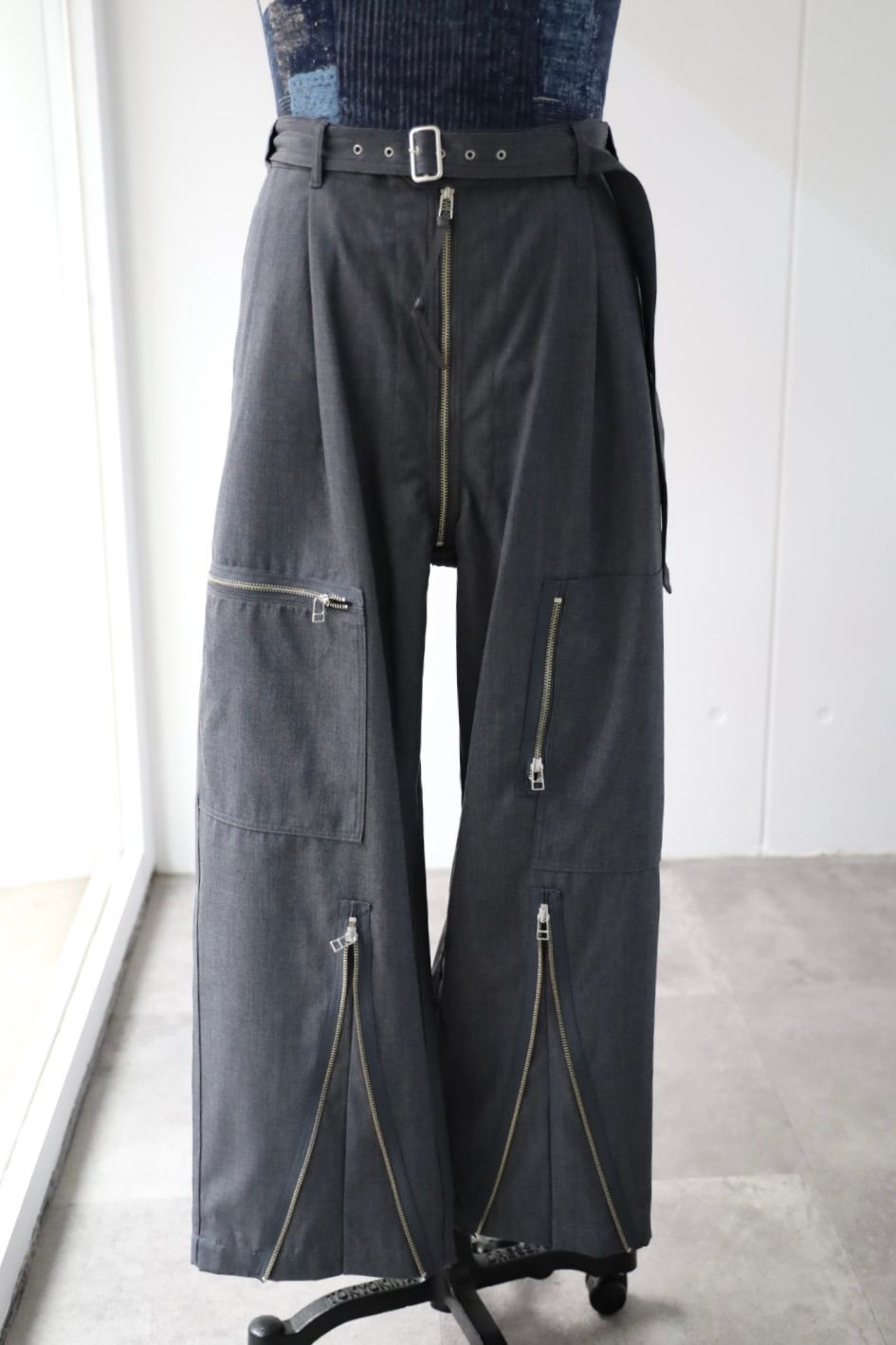 プロダクトトゥエルブ T/W Flight Pants(25AW-PPT02)GREY★9月13日(土)発売！