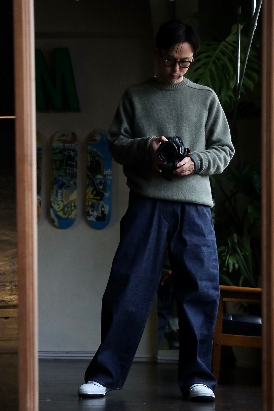 A.PRESSE Military Denim Trousers 23SS - デニム/ジーンズ