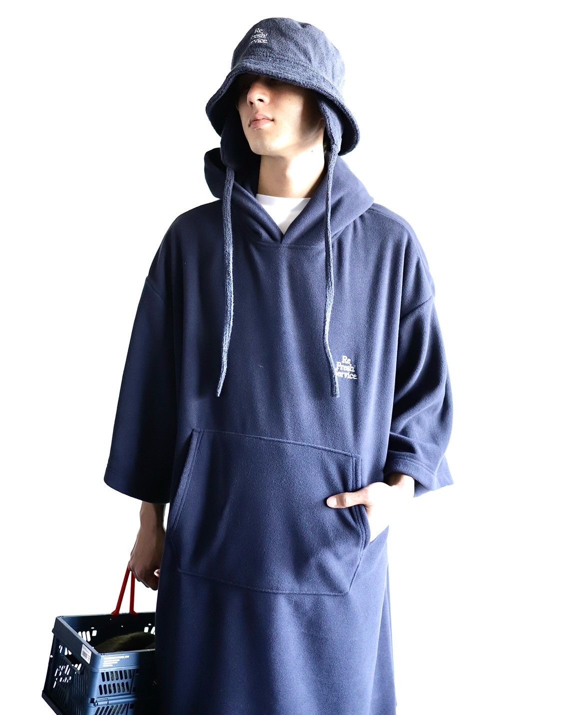 FreshService フレッシュサービス 23AW FLEECE SAUNA PONCHOスタイル