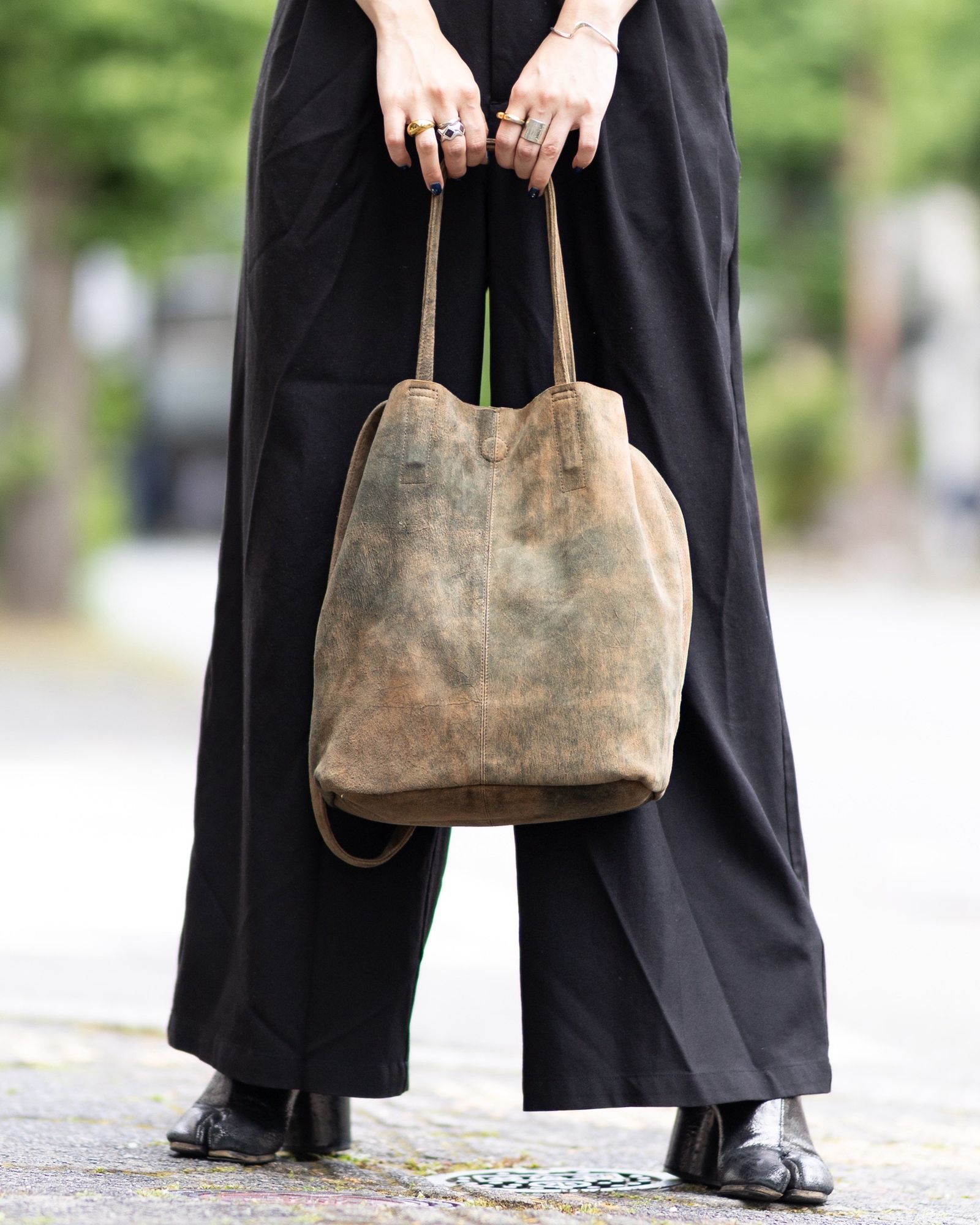 Morphee / モルフェトートバッグ 【SHORT】 3WAY MIDIUM TOTE ANTIQUE SUEDE(MS-ASRB)RUST BROWN☆新作発売！