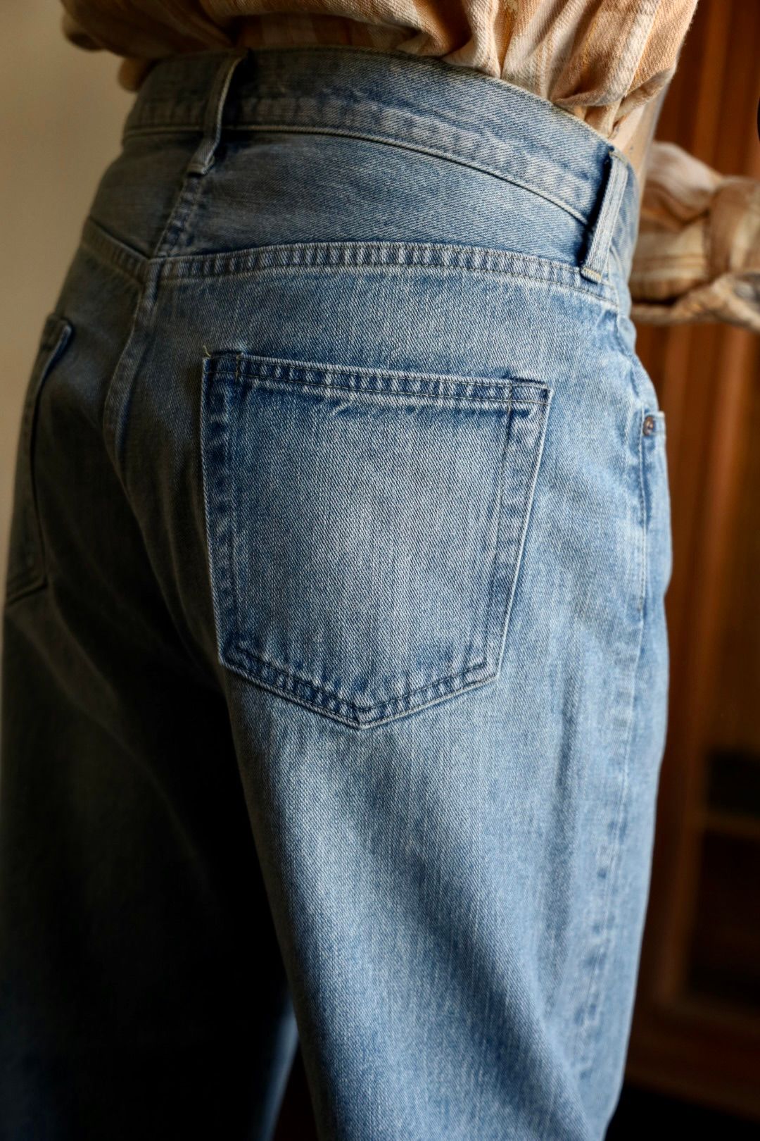A.PRESSE 25SS  Washed Denim Pantsスタイル2025.3.24.