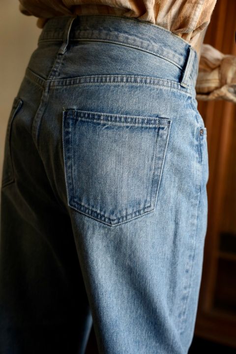 A.PRESSE 25SS  Washed Denim Pantsスタイル2025.3.24.