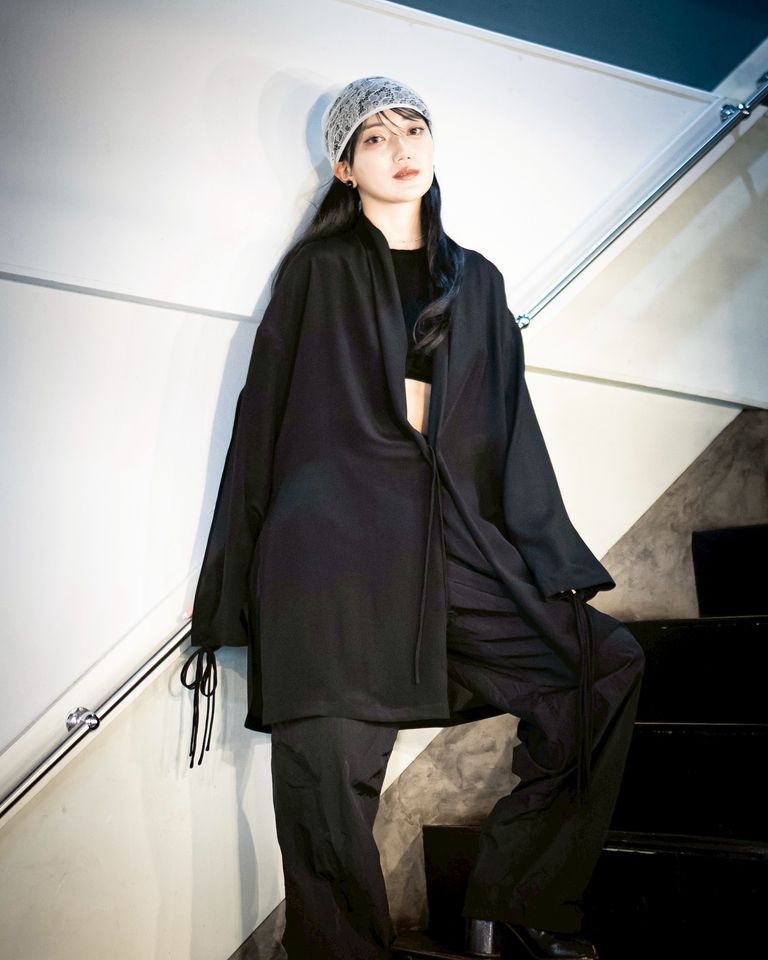 Yohji Yamamoto POUR HOMME 26SS 釈迦釦付きストールジャケット style 2026.05.05