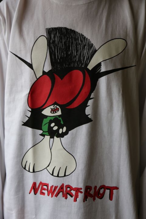 KIDILL×SKOLOCT L/S T-SHIRTS (KLSKT03) "WHITE" style.2021.1.23.