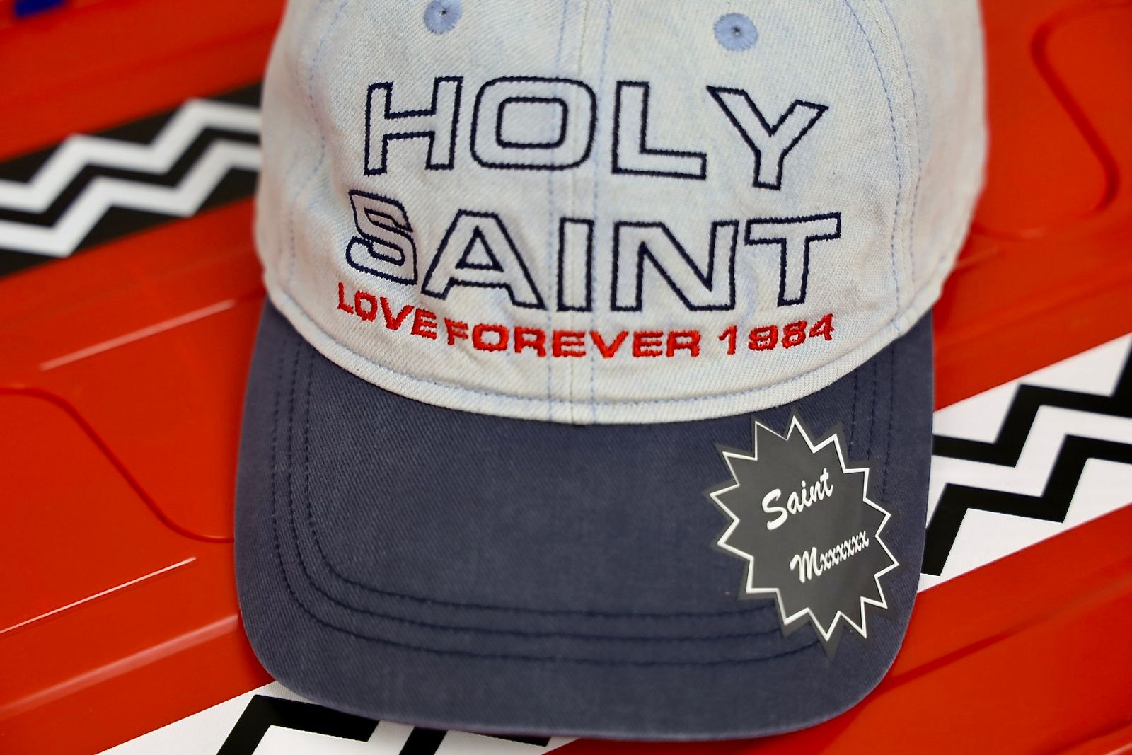 セントマイケル 26SS CAP/DENIM(SM-MK8-0000-083)BLUE