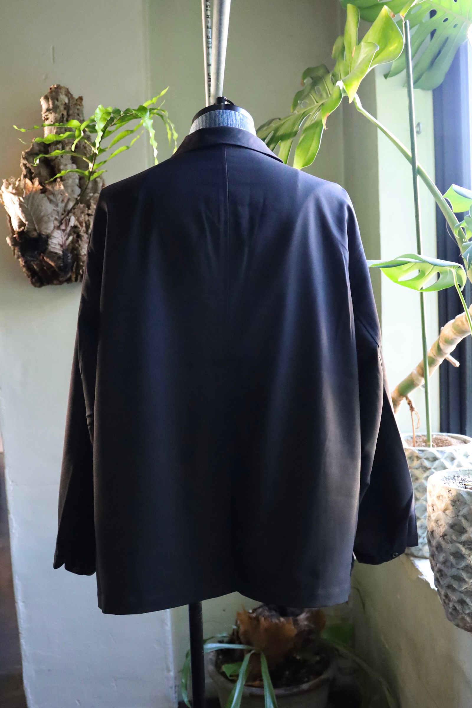 フレッシュサービス WOOLY TWILL JACKET (FSC243-20177)NAVY