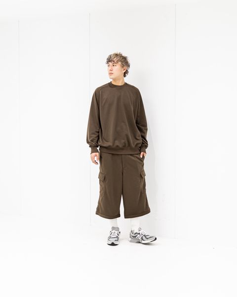 DAIWA PIER39 TECH SWEAT CREW FREEDOM SLEEVE(BROWN INK)1月24日(土)新作発売！