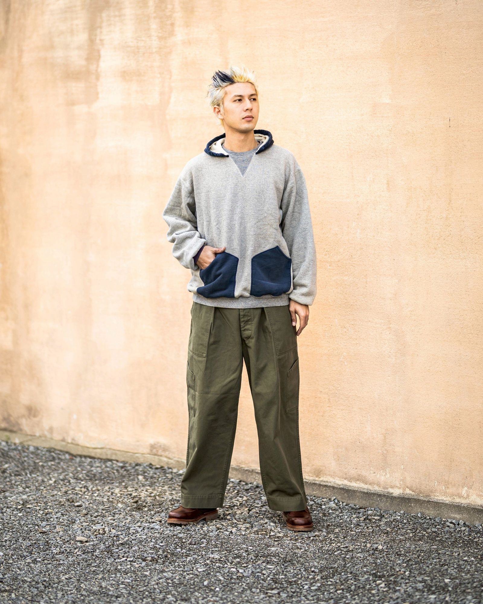 アプレッセ 2026 STYLE1 Vintage Attached Hood Sweat Parka(26SAP-05-15)OATMEAL☆12月13日(土)発売！