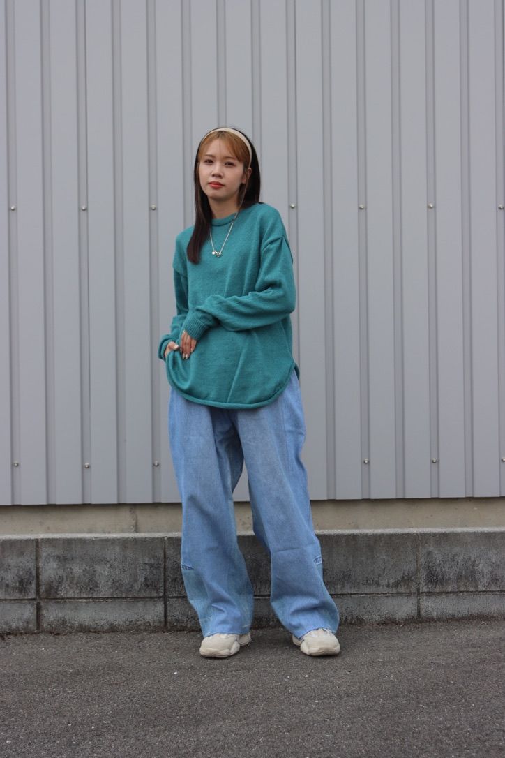 SEEALL 22AW ESSENTIAL CREWNECK SWEATER style.2022.9.10