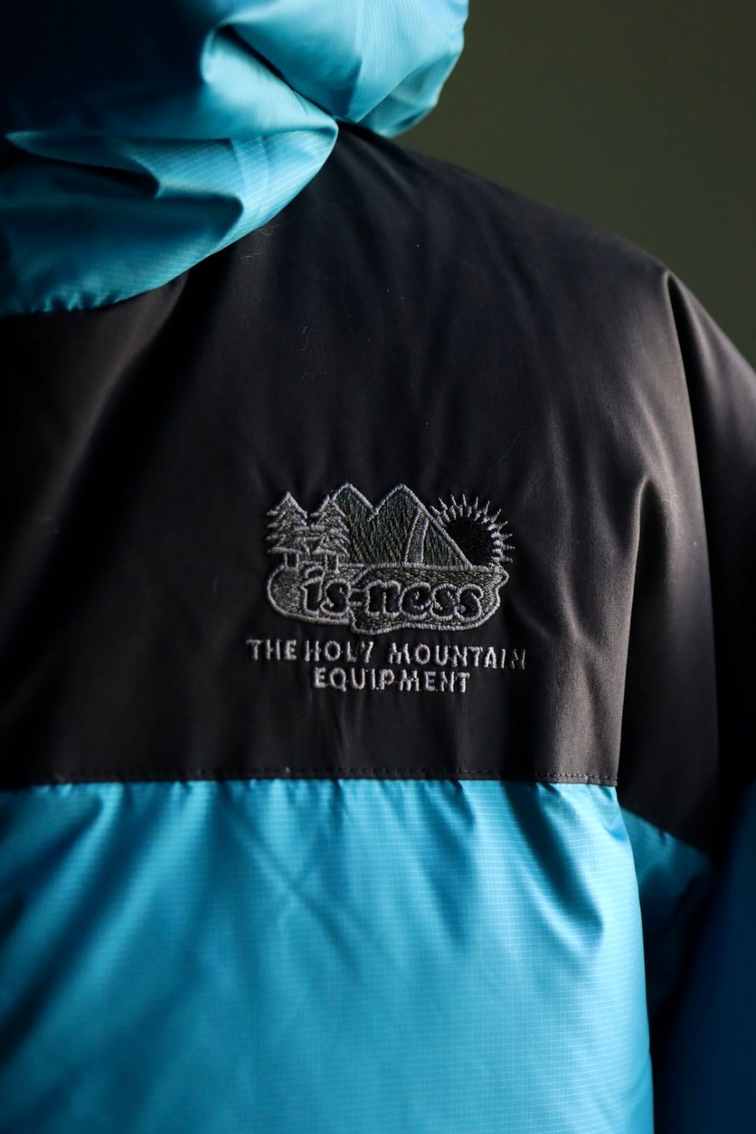 イズネス 23AW FUNCTIONAL DOWN JACKET is-ness×NANGA (1005AWDOWNJK01)TURQUOISE