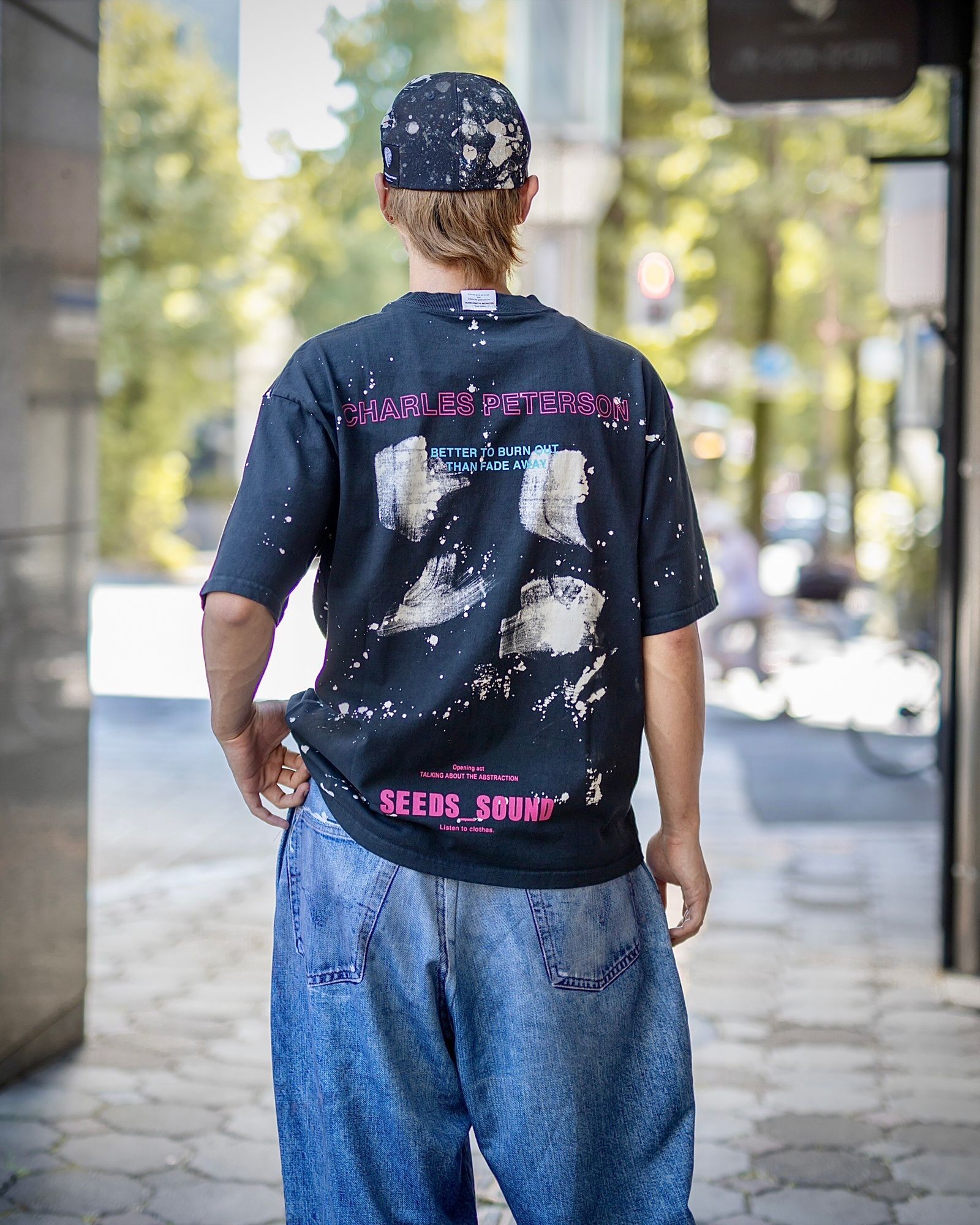 TALKING ABOUT THE ABSTRA CTIONCHALSE PHOTO T-SHIRT A style 新作発売！