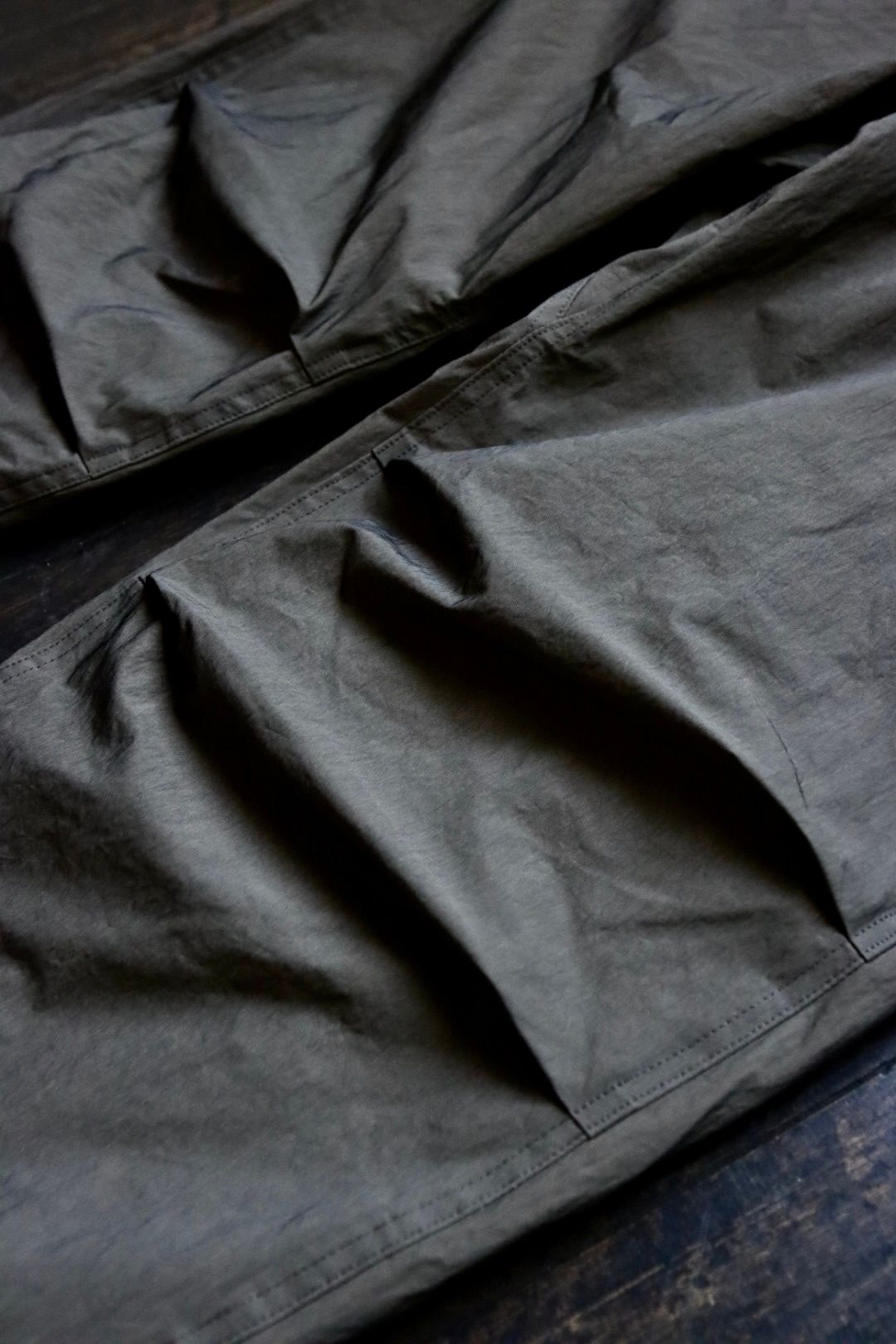 イズネス23AW SHAKA SHAKA NYLON PANTS(1005AWPT03)BROWN