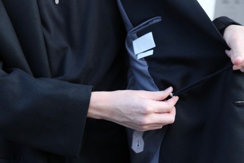 YOKE新作WOOL FLANNEL 11XL JACKET COATスタイル.2020.10.2.