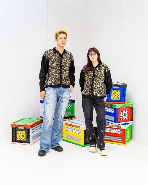 セントマイケル 新作LEOPARD KNIT CARDIGAN style.2025.10.11