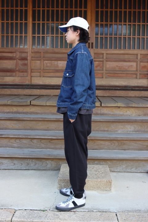 Graphpaper LOOPWHEELER for Graphpaper Sweat Pants(GU213-70177B) style. 2021.09.27.