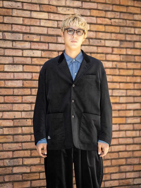 フレッシュサービス 26AW AIR CORDUROY JACKET(FSC263-20086)BLACK☆10月3日(土)新作発売！