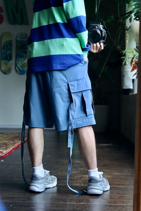 FreshService MICRO TYPEWRITER CARGO SHORTSスタイル