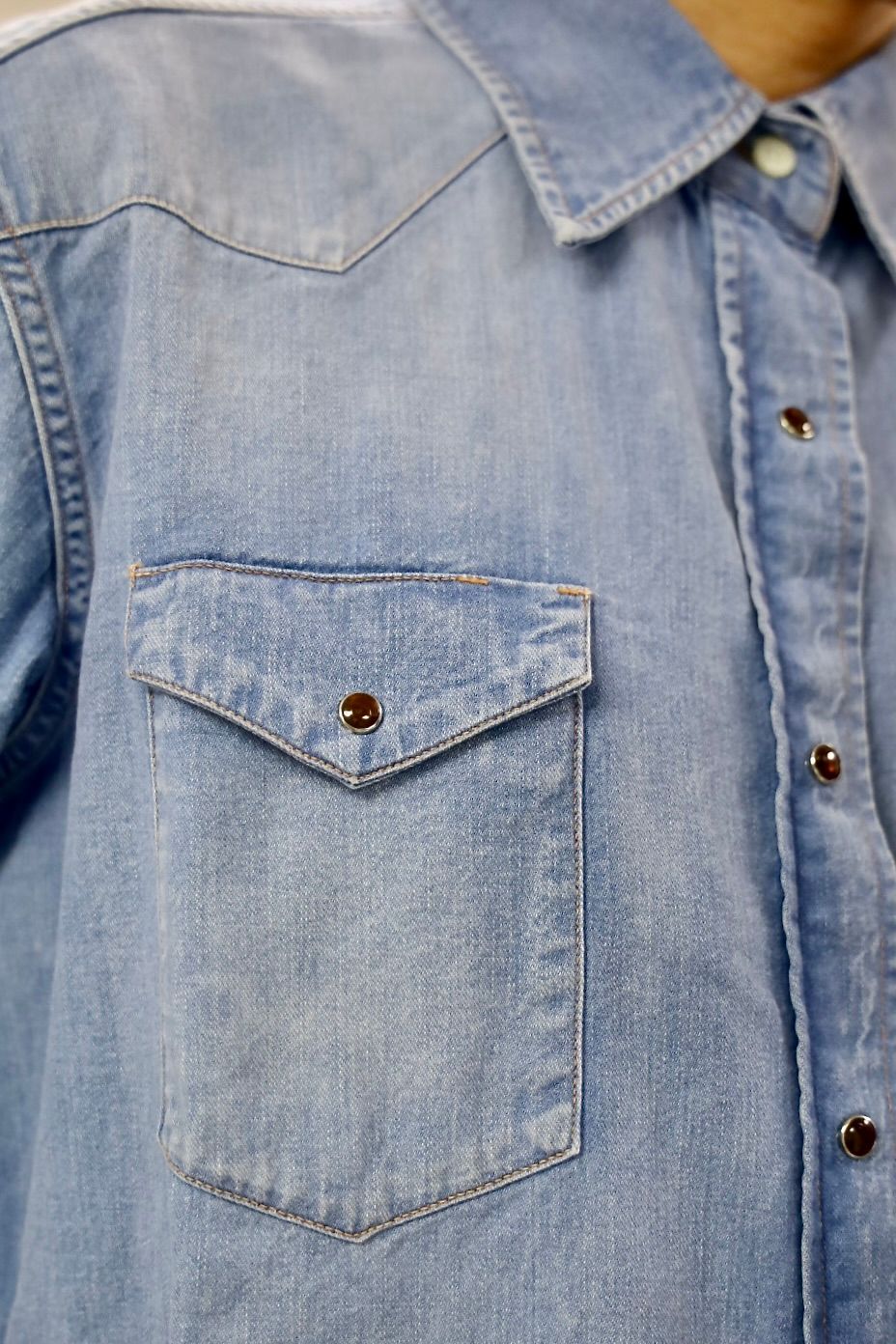 Gurank グランク 26SS デニムウエスタンシャツDenim western shirts (2614D)INDIGO★新作発売！